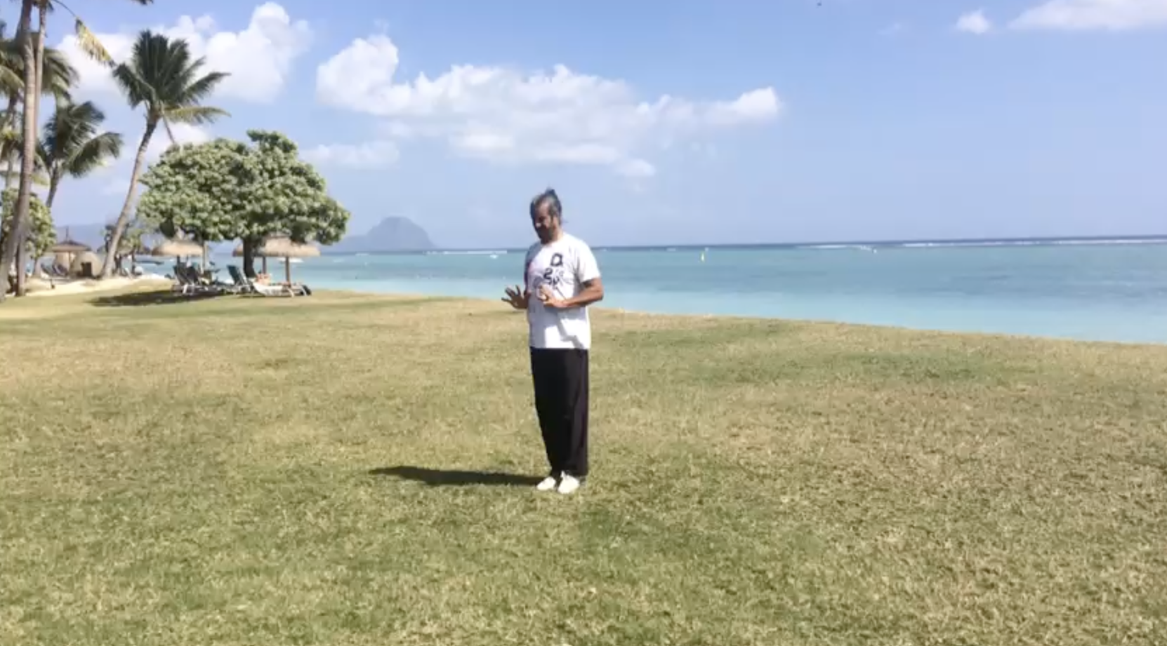 Séance de Yoga - Retraite Île Maurice